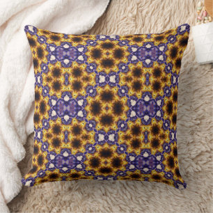 Coussin Motif sans couture Art Déco géométrique Mandala in