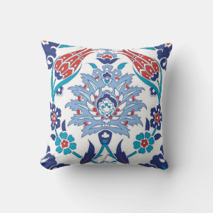 Coussin Motif sans couture au style turc traditionnel
