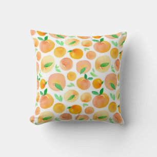 Coussin Motif sans couture avec aquarelle peinte à la mai