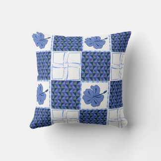 Coussin Motif sans couture avec tropical dessiné à la main