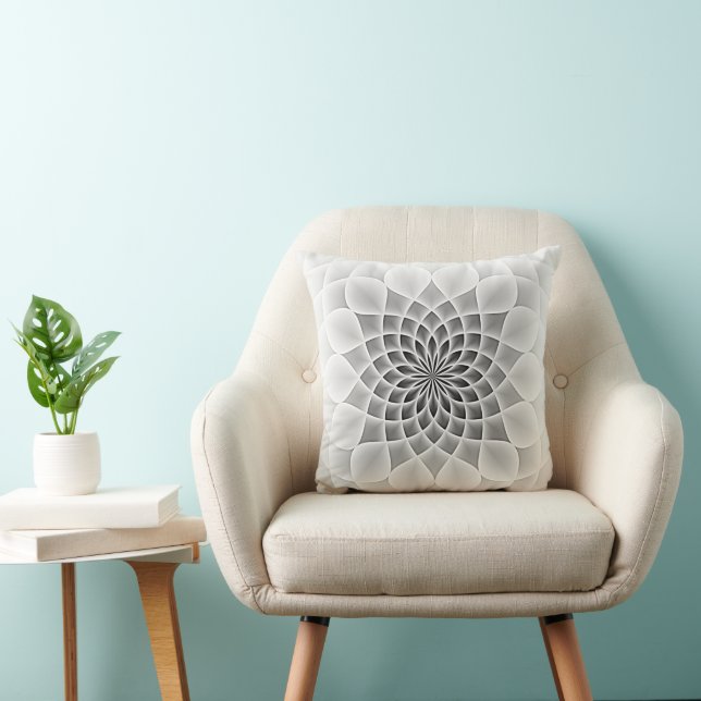 Coussin Motif sans couture Power Mandala 11 (Chaise)