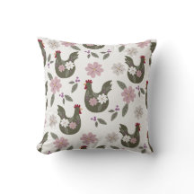 Motif sans soudure de Pâques avec poulet.