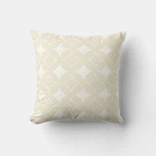 Coussin Motif shippo beige