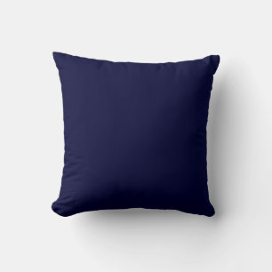 Coussin Motif/Solid Design Carrelage bleu nuit