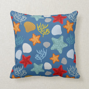 Coussin Motif sous-marin de la vie