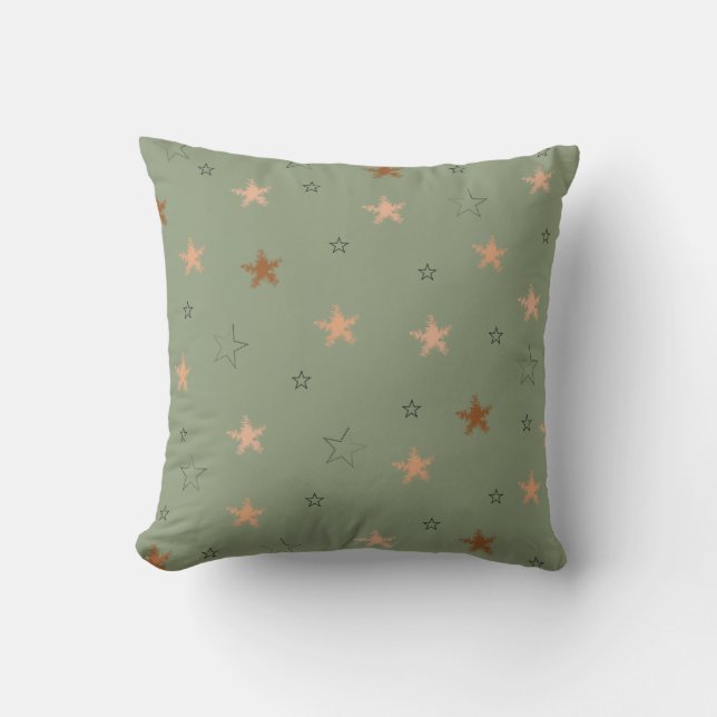 Coussin Motif Star esthétique (Recto)