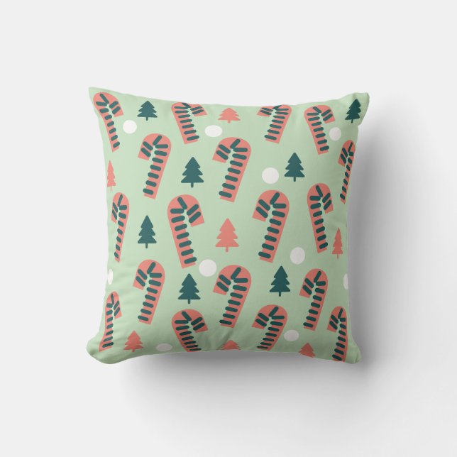Coussin Motif Sucre de canne (Recto)