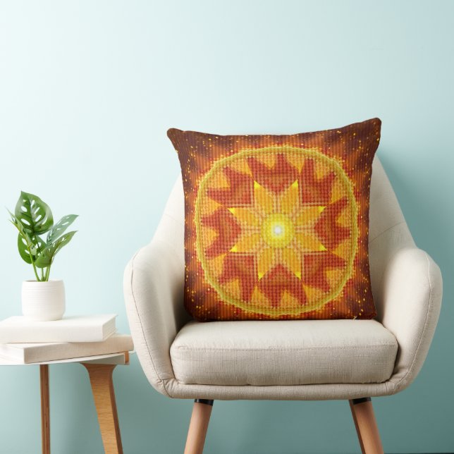 Coussin motif Sun (Chaise)