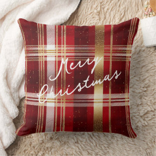 Coussin Motif tatan rouge or Noël #7 ID1009