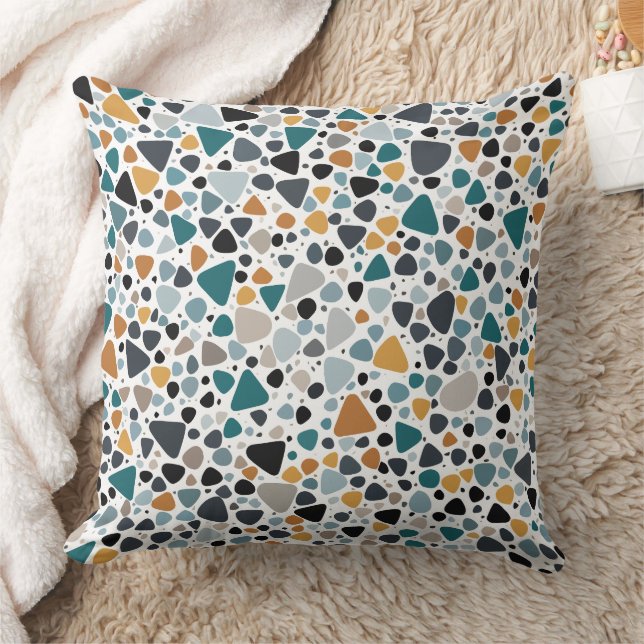 Coussin Motif Terrazzo (Couverture)