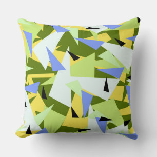 Coussin Motif triangles