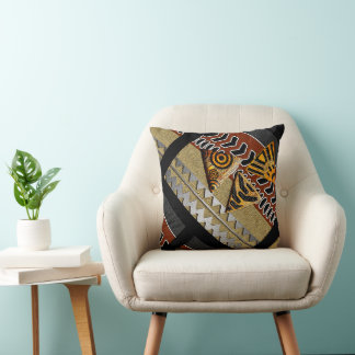 Coussin Motif tribal