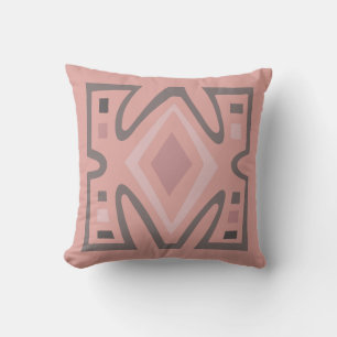 Coussin motif tribal géométrique d'Afrique Abstraite