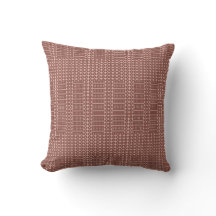 Motif tribal marron terreux