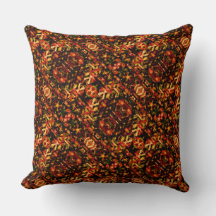 Coussin Motif tribal rustique