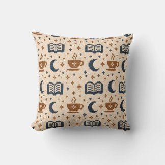 Coussin Motif tricot jacquard personnalisé cosy