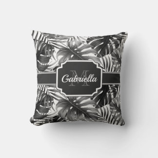 Coussin Motif tropical