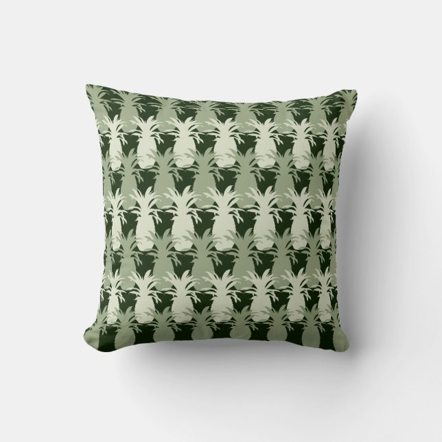 COUSSIN MOTIF TROPICAL ANANAS  (Recto)