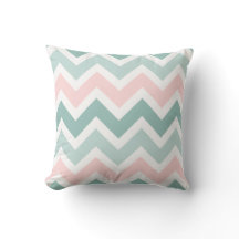 Motif turquoise vert bleu rose Chevron Zigzag
