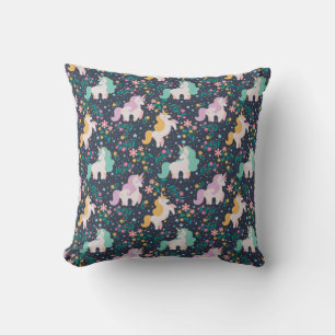Coussin Motif Unicorn