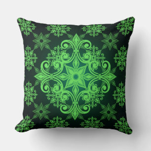 Coussin Motif vert