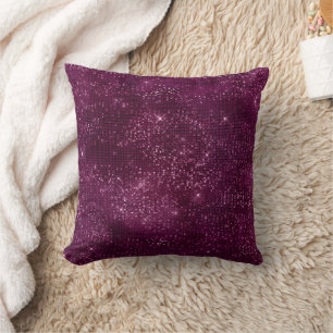 Coussin Motif Vin de Mûre