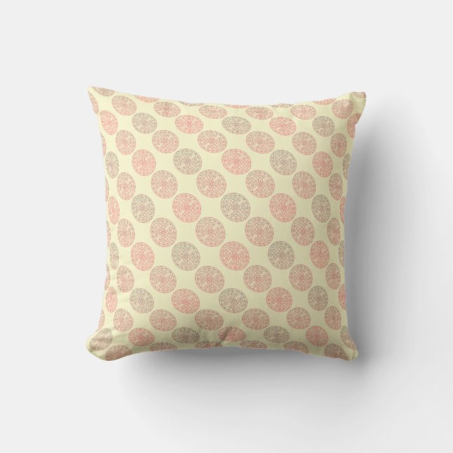 Coussin Motif Vintage (Recto)