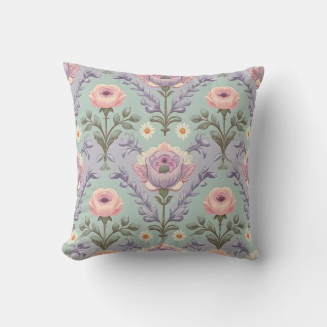 Coussin motif vintage (Recto)