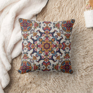 Coussin Motif vintage antique persan oriental turc