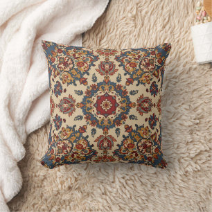Coussin Motif vintage antique persan oriental turc