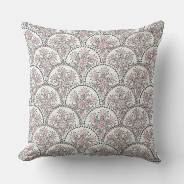 Coussin Motif vintage de Centle (Recto)