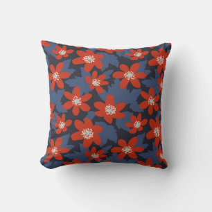 Coussin Motif vintage sans faille dans le style scandinave