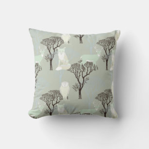 Coussin Motif Woodland