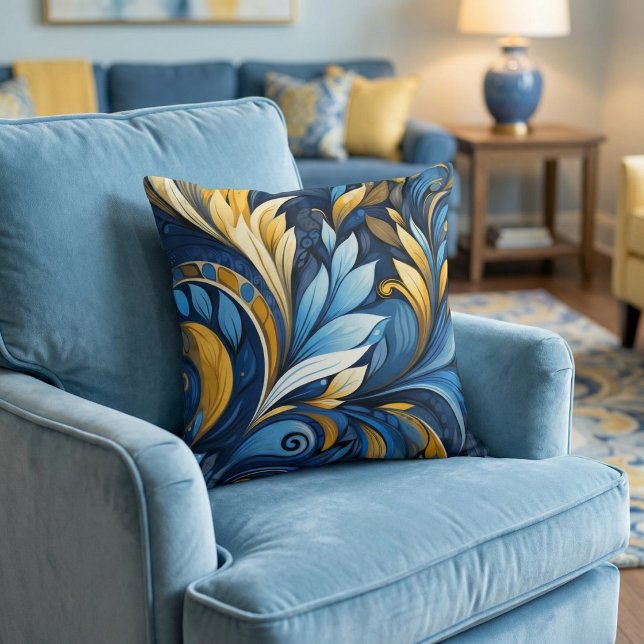 Coussin motifs d'art populaire ukrainien (Créateur téléchargé)