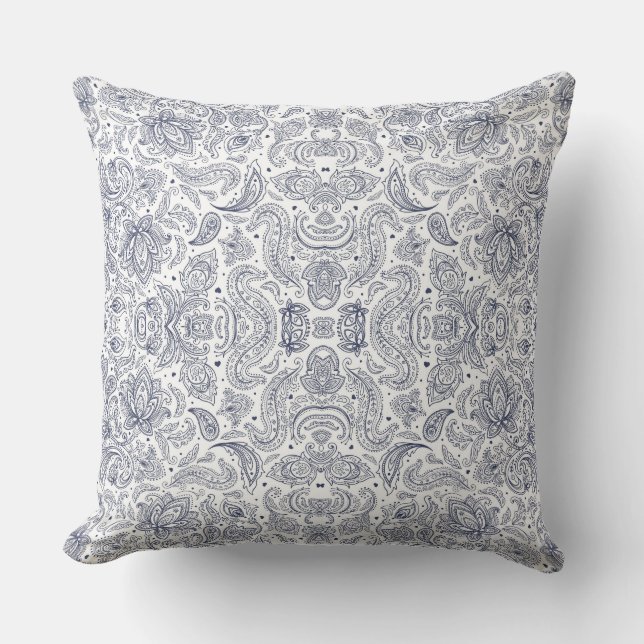 Coussin Motifs de fleurs classiques mignons (Recto)