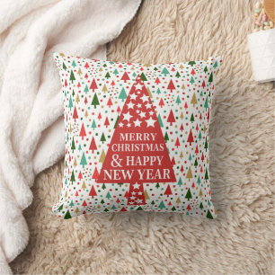 Coussin Motifs de Noël - arbre de Noël