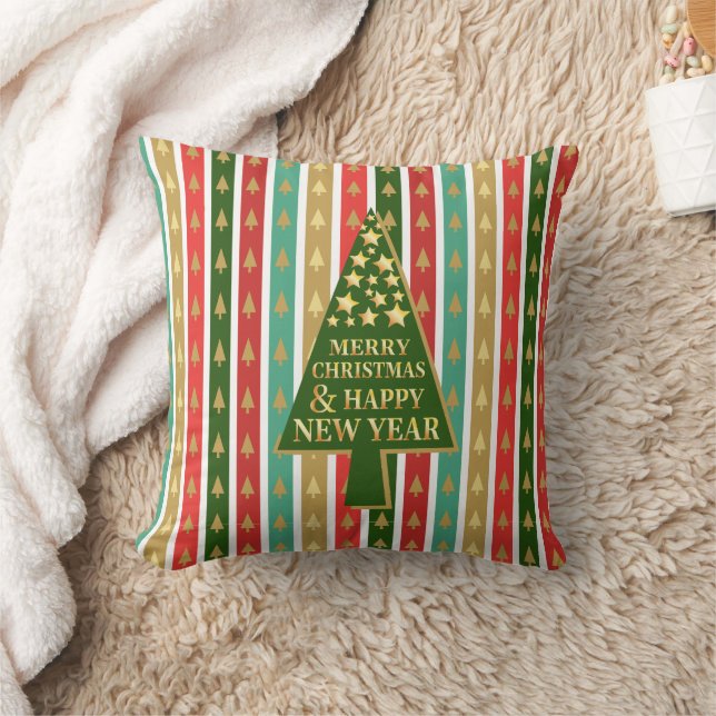 Coussin Motifs de Noël - Design élégant et chic (Couverture)