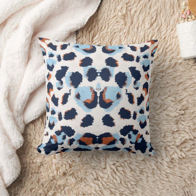 Coussin Motifs funky de léopard Animaux Art de zoo Art ani (Couverture)