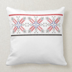 Coussin Motifs roumains traditionnels Roumanie 1 d'art