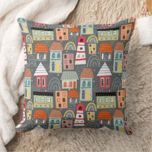 Motifs scandinaves colorés à la maison 