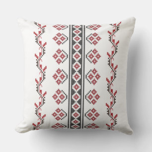 Coussin Motifs traditionnels, Motif traditionnel roumain