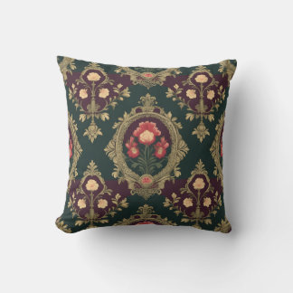 Coussin motifs vintages