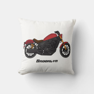 Coussin moto de style croiseur cool