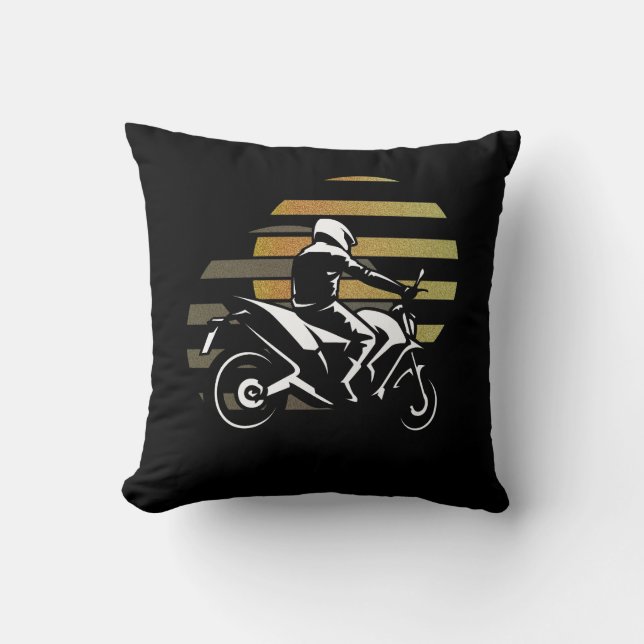 Coussin Motorcycliste (Recto)