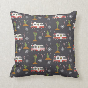 Coussin Motorhome RV Desert Cactus Christmas Thaillow Pill