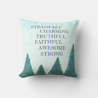 Coussin Mots pour décrire Père - Lettre au Père