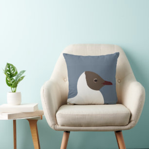 Coussin Mouette Oiseau Mouette