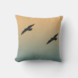 Coussin Mouettes