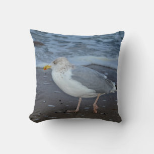 Coussin Mouettes au bord de la mer