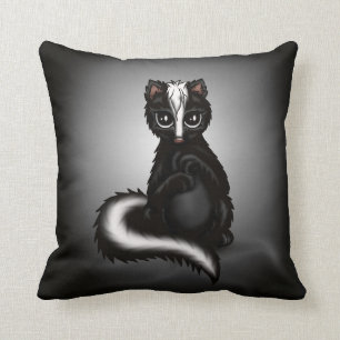 Coussin mouffette mignonne